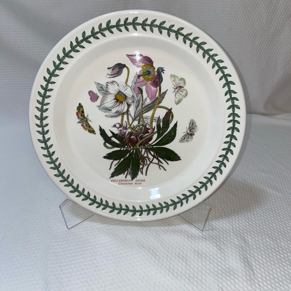 Portmeirion Botanical Garden "Christmas Rose" 10.5" Dinner Plate. - Picture 1 of 7
